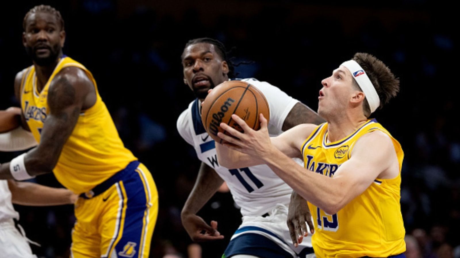 Lakers vs Timberwolves schedule: Date, time, live stream, and more on NBA 2025-26 season (March 10) Lakers vs Timberwolves in the frame (Image via Getty)