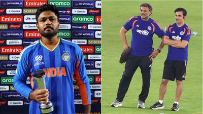 India batting coach told Sanju Samson 'Ek toh hundred karna hai', his reply would make Gautam Gambhir proud Sanju Samson, Sitanshu Kotak, Gautam Gambhir
