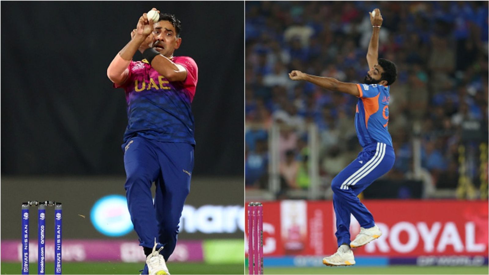Pakistan-born UAE pacer claims he taught Jasprit Bumrah how to bowl slower ones during MI camp UAE's Zahoor Khan in action; India pacer Jasprit Bumrah bowls in the ICC Men's T20 World Cup 2026 final against New Zealand.