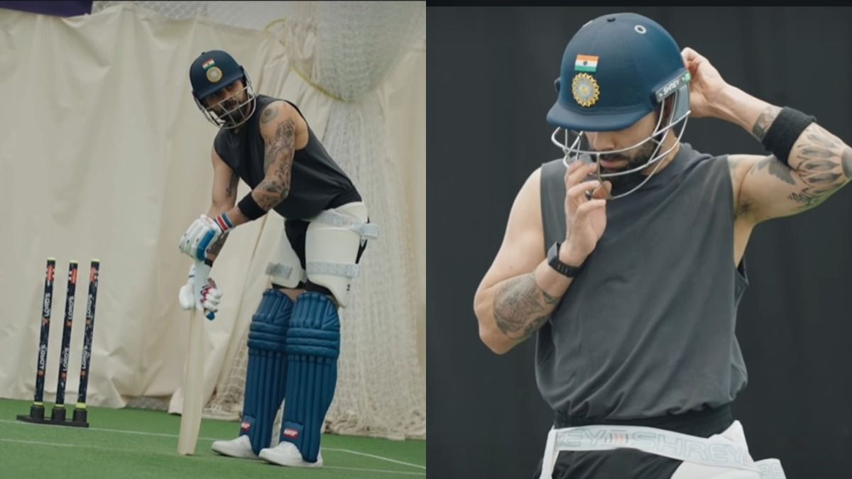 Virat Kohli sweating out for IPL 2026 (Instagram Screengrab)