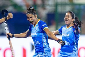 Navneet Kaur hat-trick powers India to 4-1 win over Wales in Hockey World Cup qualifiers SportsTak
