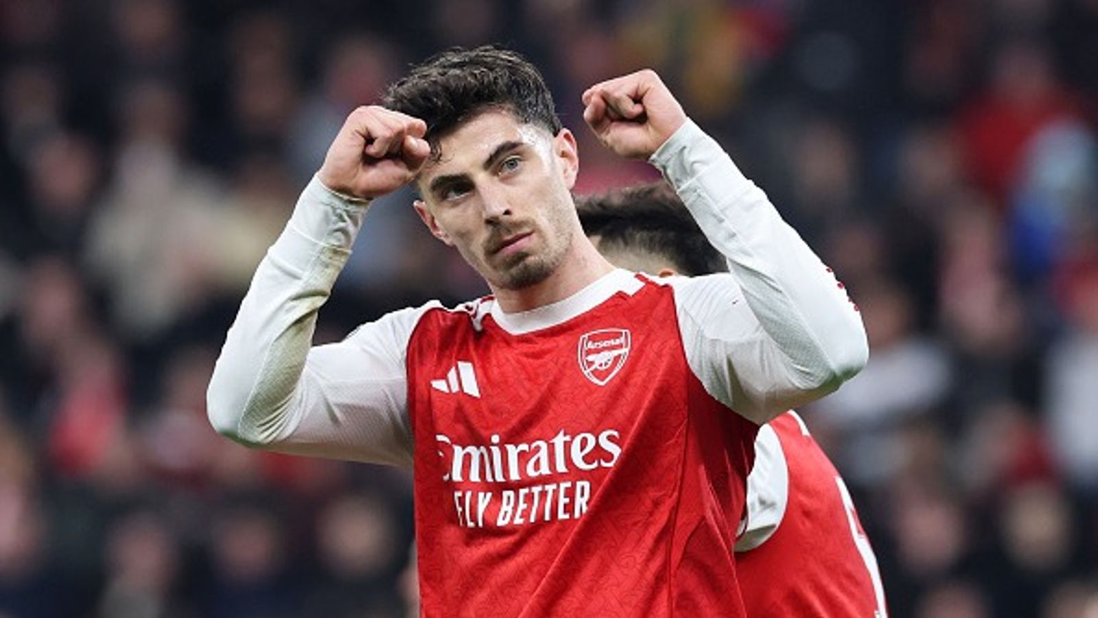 Kai Havertz rescues late 1-1 draw for Arsenal against Bayer Leverkusen in UEFA Champions League RO16 clash Kai Havertz in th frame.