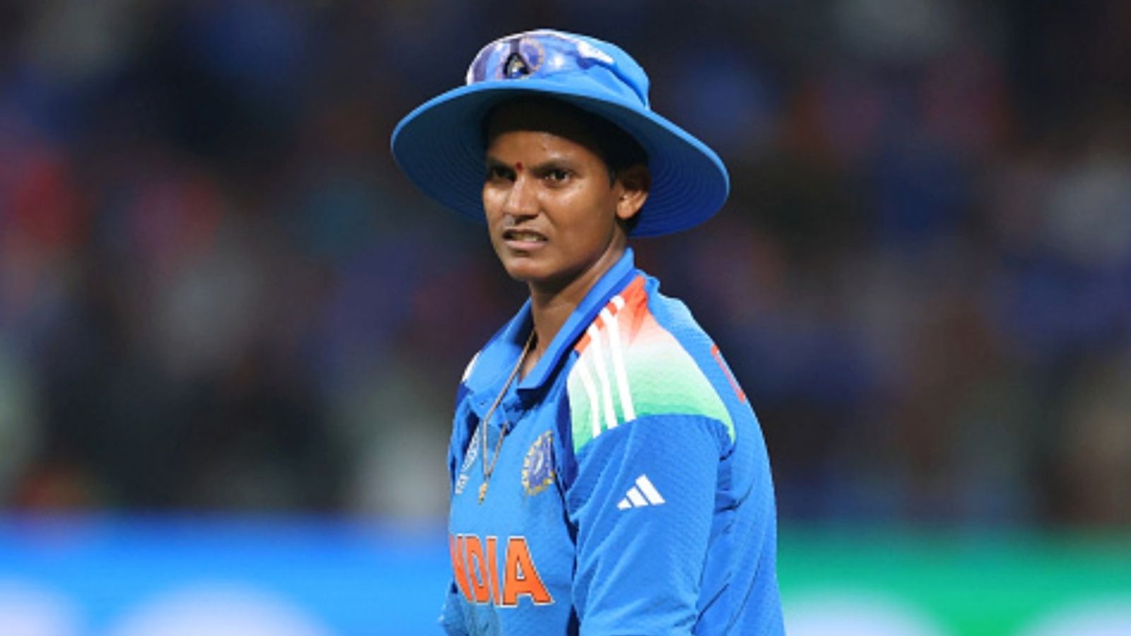 Indians in Women's Hundred Auction: Deepti gets just over 10% of her WPL fee, Shafali-Radha unsold Deepti Sharma of India reacts during the ICC Women's World Cup 2025 final against South Africa at Dr. DY Patil Sports Academy on November 02, 2025 in Navi Mumbai, India.