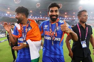 WATCH: Jasprit Bumrah's blunt take on thriving under pressure after India’s T20 World Cup triumph SportsTak