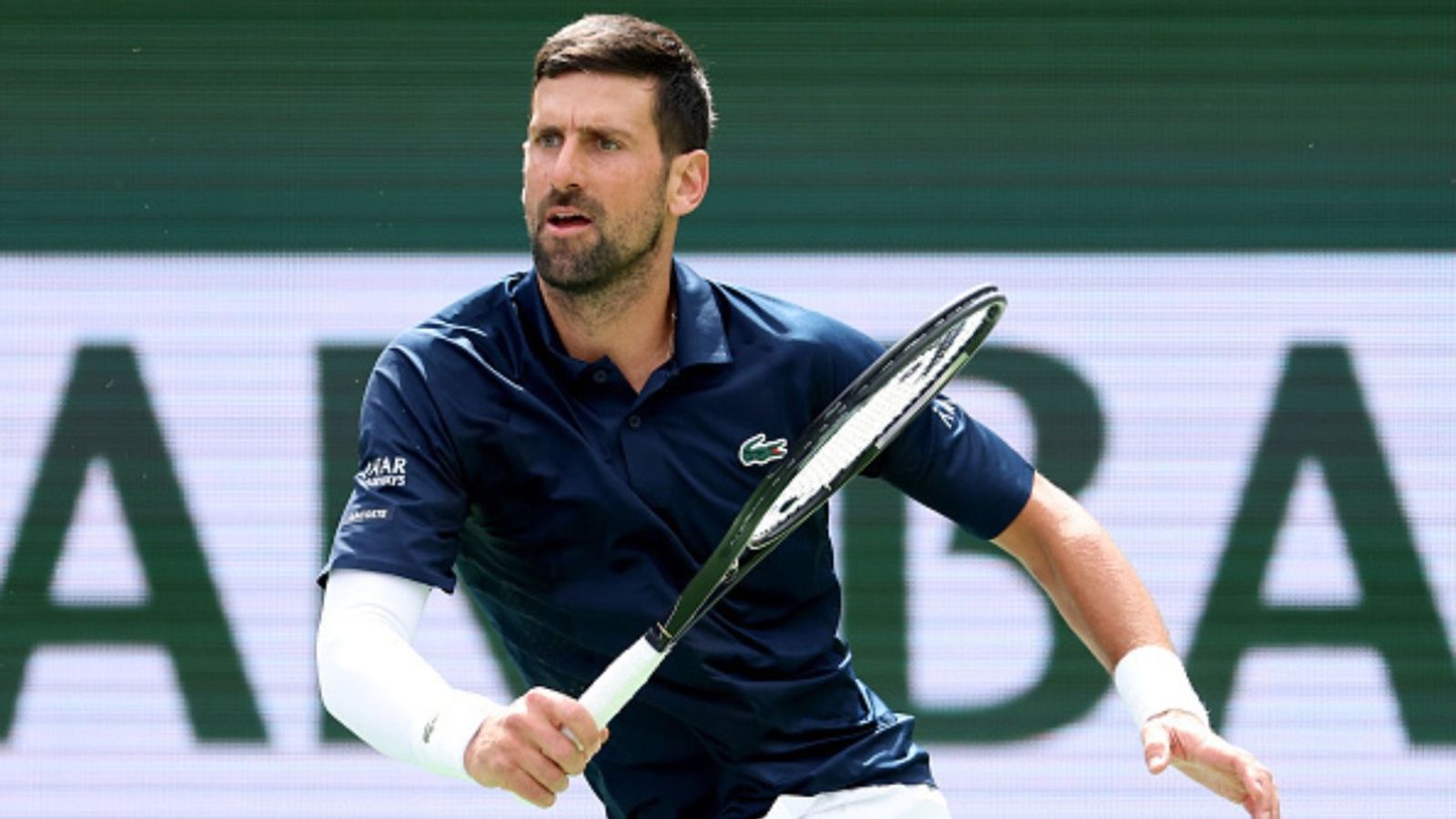 Watch: Internet goes crazy over THIS point by Novak Djokovic at Indian Wells; ‘One of the best points you will ever see’ Novak Djokovic in the frame (Image via Getty)