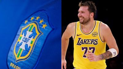 NBA Star Luka Doncic debuts Brazil's NEW 2026 World Cup jersey ahead of FIFA World Cup Doncic stuns in Brazil's bold Jordan FIFA World Cup 2026 away kit
