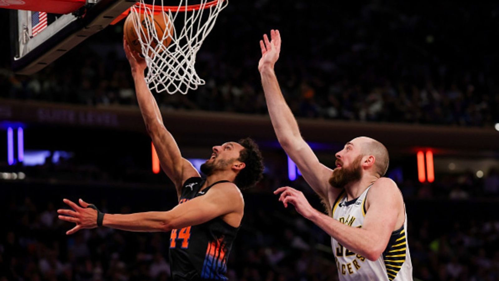 Knicks vs Pacers schedule: Date, time, live stream, and more on NBA 2025-26 season (March 13) Knicks vs Pacers in the frame (Image via Getty)