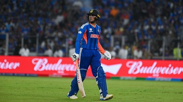 Abhishek Sharma walks after getting out during the final match of the 2026 ICC Men's T20 World Cup between India and New Zealand at Narendra Modi Stadium in Ahmedabad Abhishek Sharma walks after getting out during the final match of the 2026 ICC Men's T20 World Cup between India and New Zealand at Narendra Modi Stadium in Ahmedabad