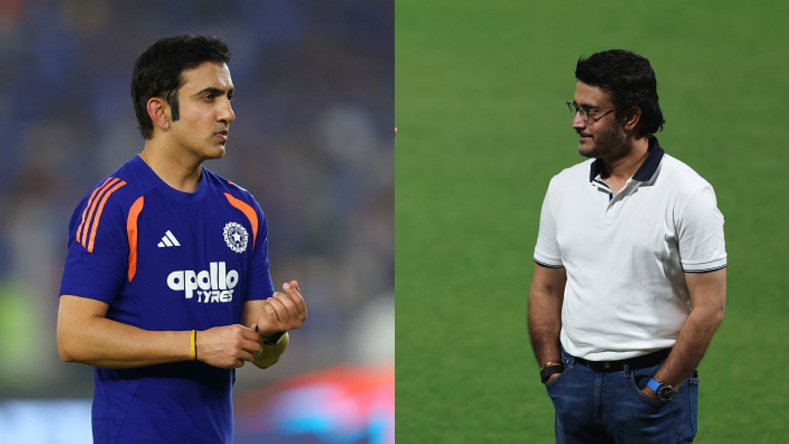 Sourav Ganguly issues big warning to Gautam Gambhir, says his 'Real Test' is still ahead Gautam Gambhir and Sourav Ganguly (Getty)