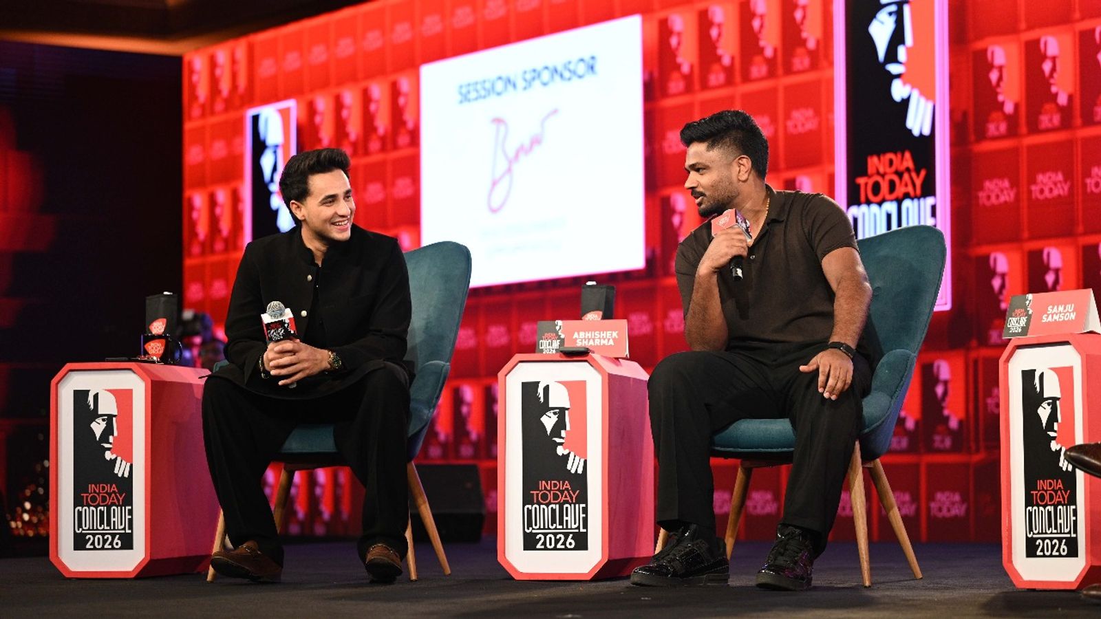 'Get married soon, bhai': Sanju Samson's hilarious take on Abhishek Sharma's skyrocketing popularity Abhishek Sharma and Sanju Samson in T20 World Cup 2026. (India Today Photo)