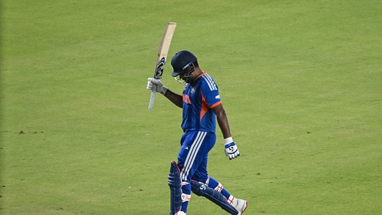 'You definitely thought about it, but...': Sanju Samson breaks silence on missing centuries in T20 World Cup 2026 India's Sanju Samson acknowledges the crowd as he walks back to the pavilion after his dismissal during the 2026 ICC Men's T20 Cricket World Cup final match between India and New Zealand (Getty)