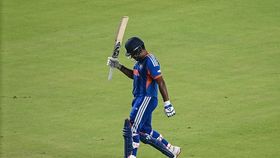 India's Sanju Samson acknowledges the crowd as he walks back to the pavilion after his dismissal during the 2026 ICC Men's T20 Cricket World Cup final match between India and New Zealand (Getty) India's Sanju Samson acknowledges the crowd as he walks back to the pavilion after his dismissal during the 2026 ICC Men's T20 Cricket World Cup final match between India and New Zealand (Getty)