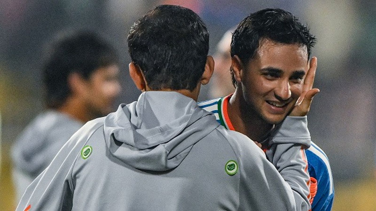 Gautam Gambhir reveals advice he gave Abhishek Sharma after his three T20 World Cup 2026 ducks Gautam Gambhir (L) embraces batsman Abhishek Sharma for his innings at the end of the third Twenty20 international cricket match between India and New Zealand (Getty)