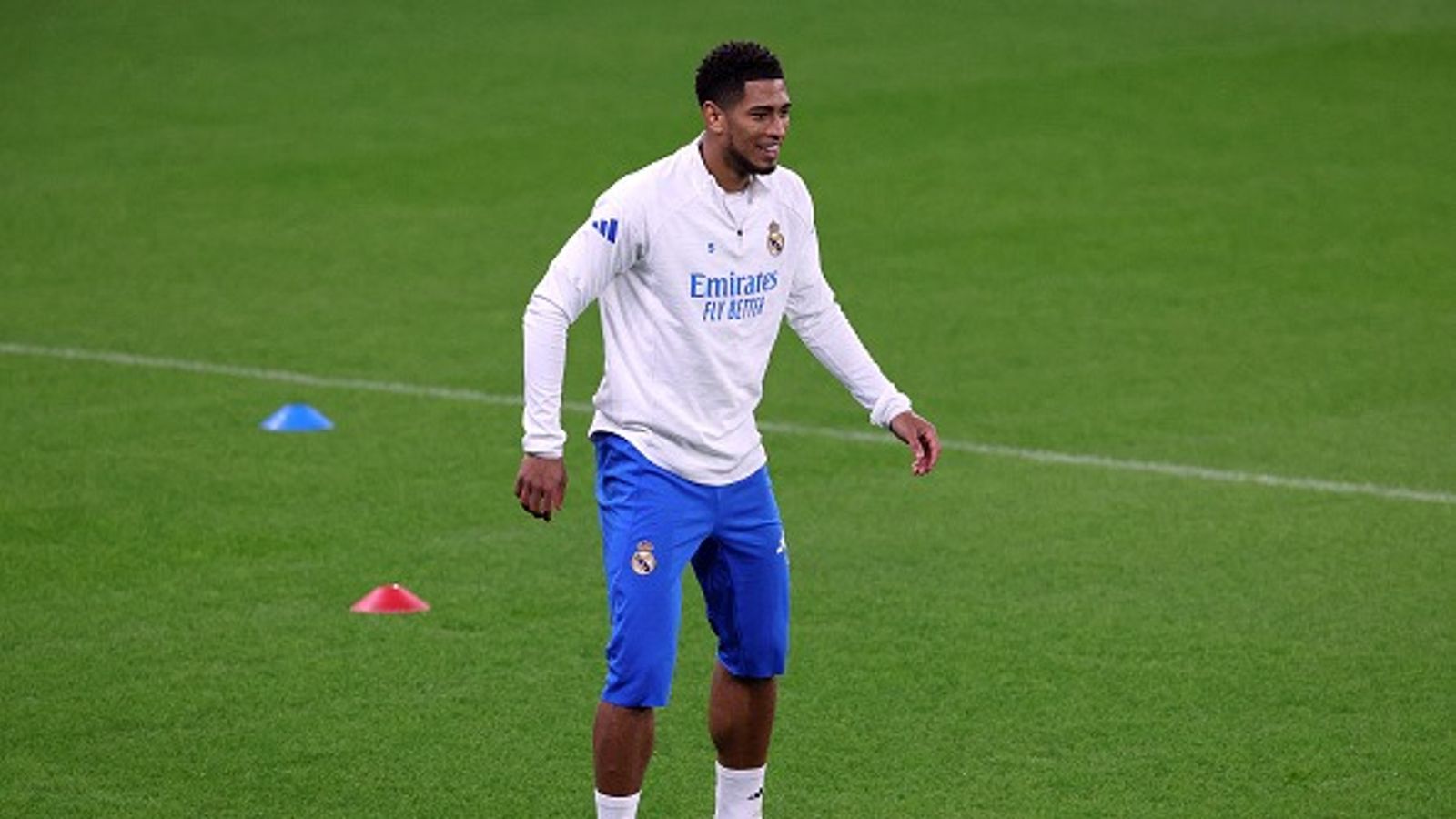 After Kylian Mbappe, star midfielder joins Real Madrid squad ahead of UCL clash vs Manchester City Jude Bellingham in the frame.