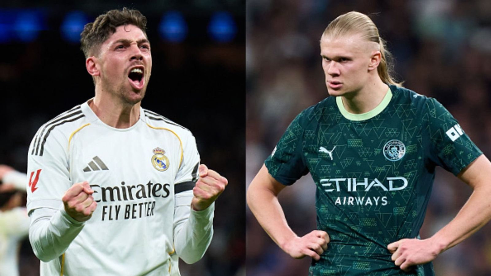 Pep Guardiola looks for revenge in do-or-die UCL showdown; how to watch Real Madrid vs Man City in UK, USA, India? Fede Valverde, Erling Haaland in the frame (Images via Getty)