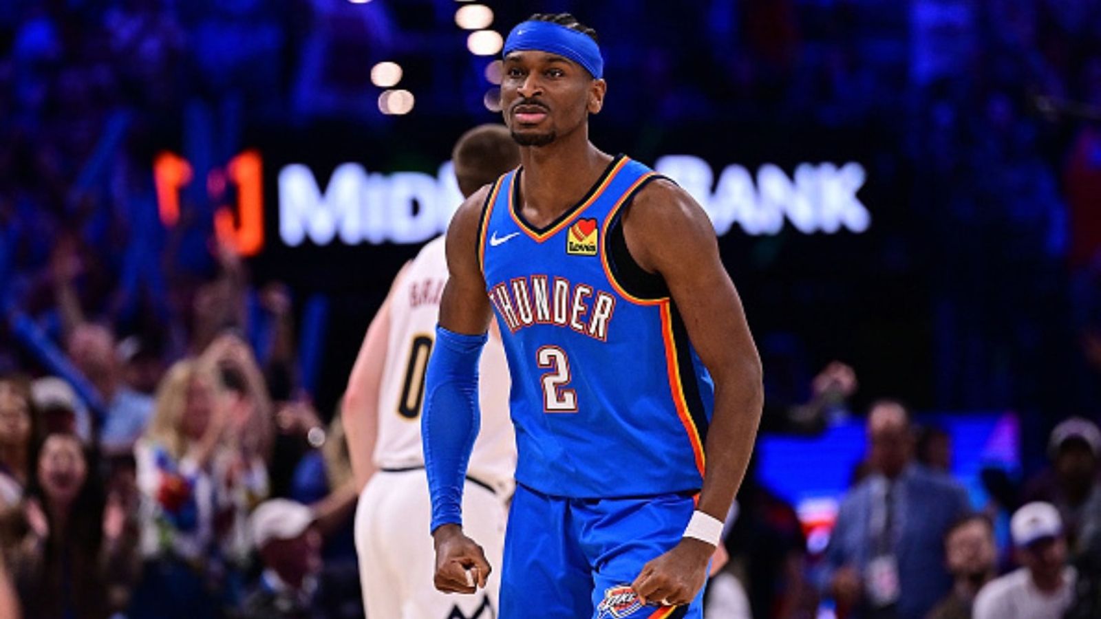 Oklahoma City Thunder to become first team to book NBA Playoffs spot tonight? Here's how Shai Gilgeous Alexander in the frame (Image via Getty)