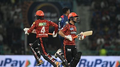 India's T20 World Cup 2026 winner rewarded with SRH captaincy in Pat Cummins' absence Abhishek Sharma (L) and Ishan Kishan of Sunrisers Hyderabad run between the wickets (Getty)
