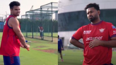 IPL 2026: Arjun Tendulkar brings back Sachin vibes, leaves Rishabh Pant amazed during LSG camp Lucknow Super Giants' Arjun Tendulkar and Rishabh Pant (R) in this frame. (Screenshot)