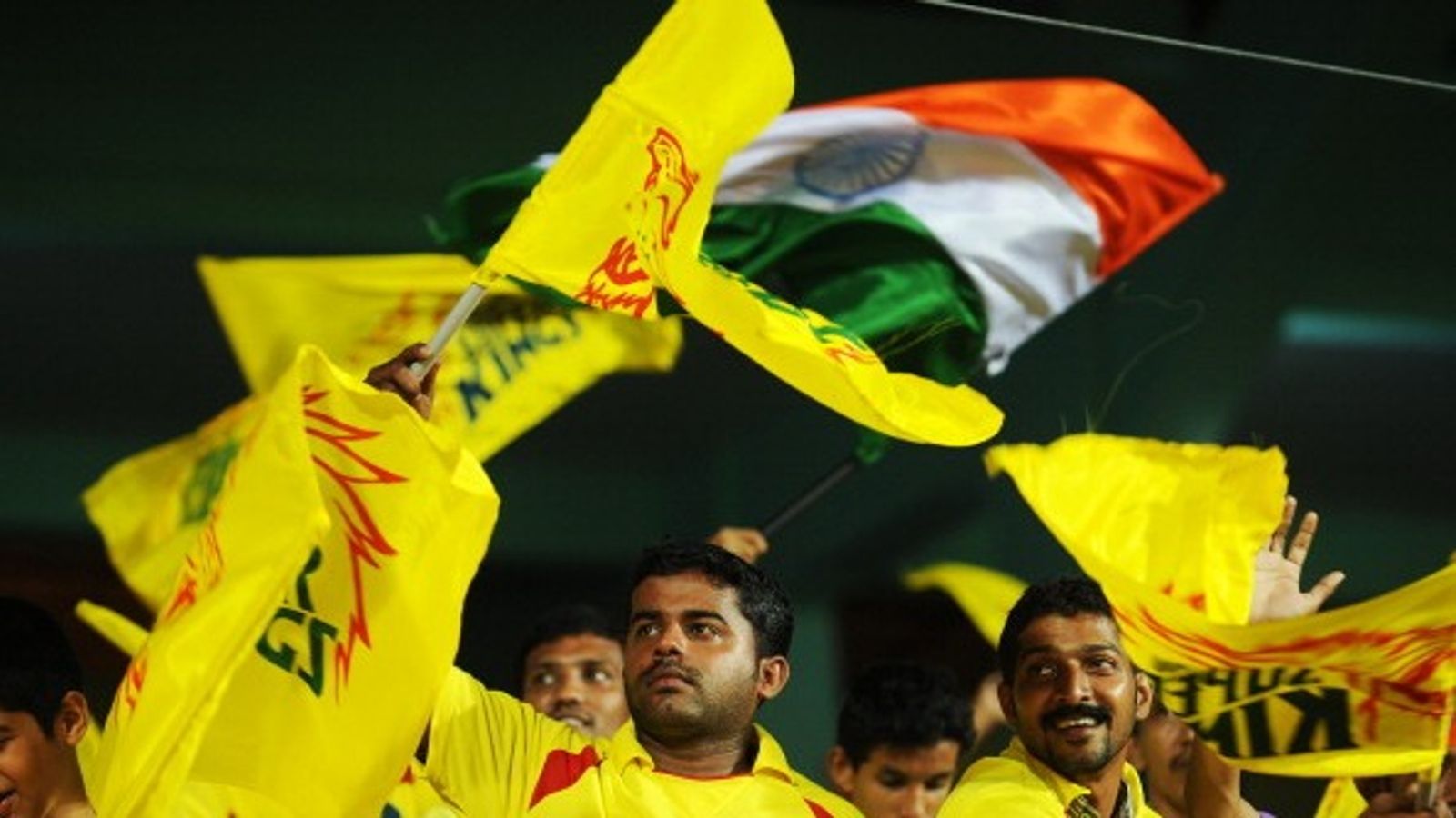 Big blow to CSK, star player ruled out of IPL 2026 due to hamstring injury Chennai Super Kings' fans wave the team's flag in this frame. (Getty)