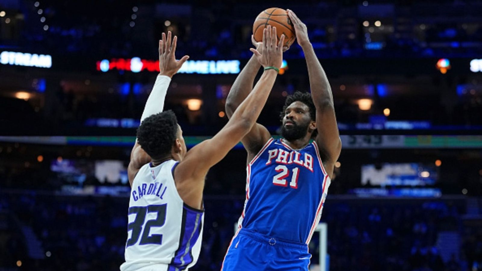 76ers vs Kings schedule: Date, time, live stream, and more on NBA 2025-26 season (March 19) 76ers vs Kings in the frame (Image via Getty)
