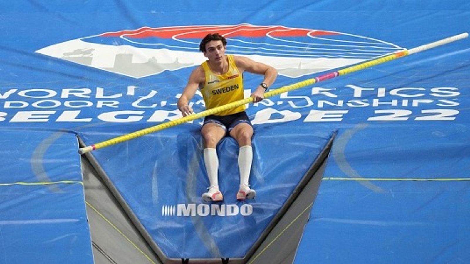 India win bid to host 2028 World Athletics Indoor Championships, this state to stage grand event Sweden's superstar pole vaulter Armand Duplantis in this frame. (Getty)