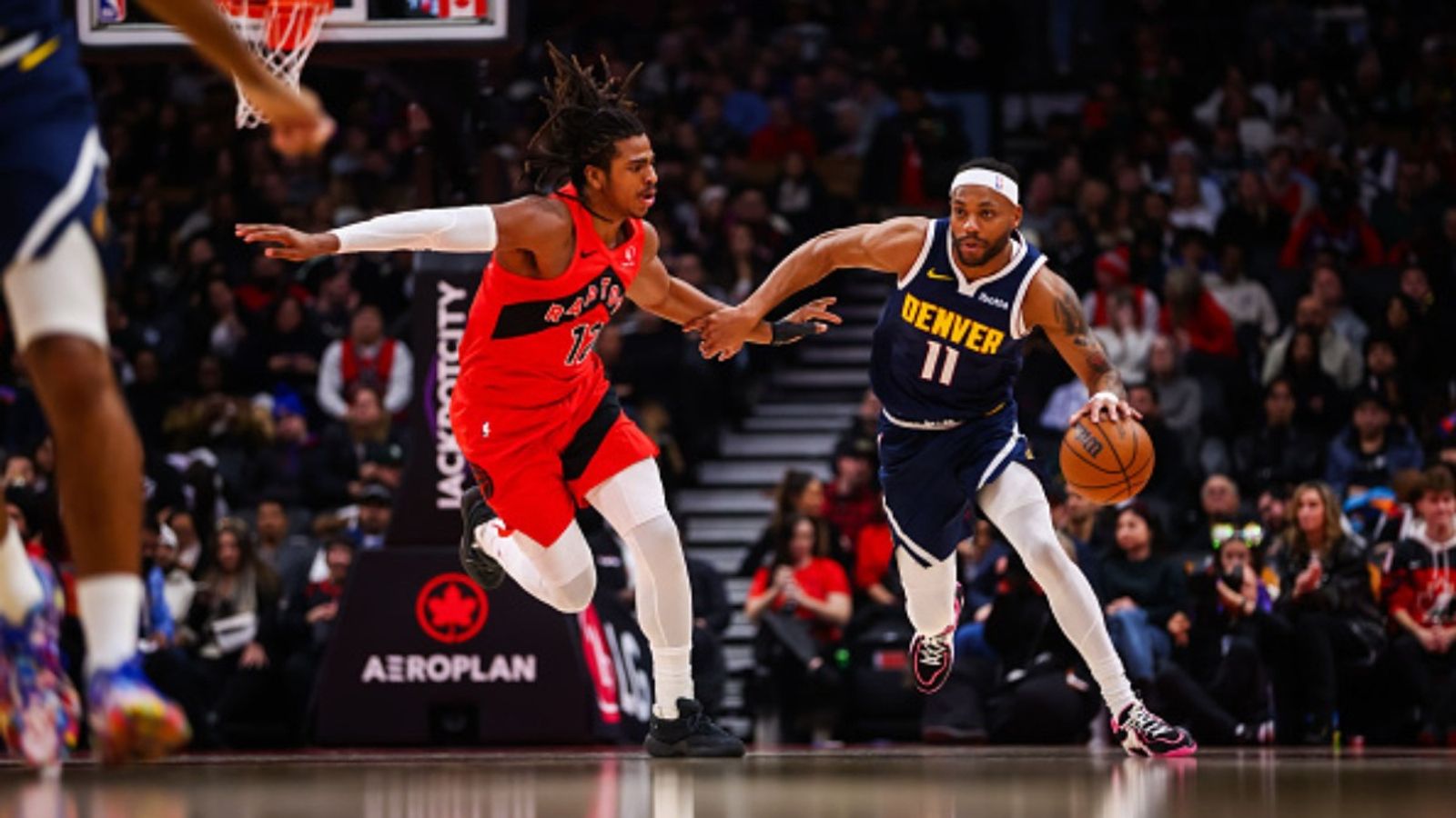 Nuggets vs Raptors schedule: Date, time, live stream, and more on NBA 2025-26 season (March 20) Nuggets vs Raptors in the frame (Image via Getty)