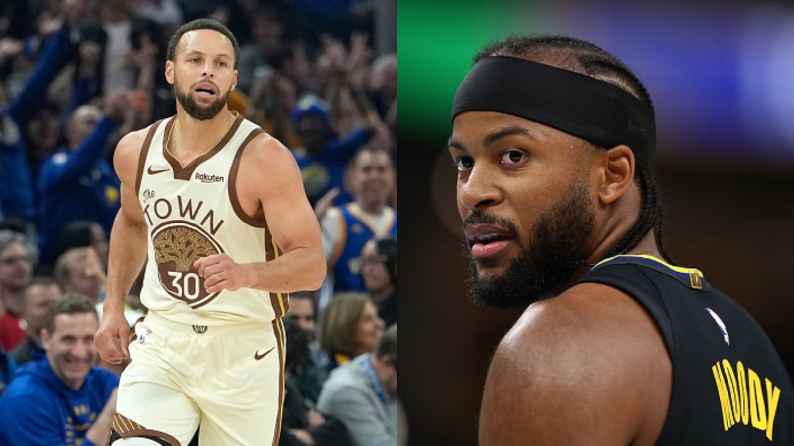 Golden State Warriors Injury Report: Latest on Steph Curry, Moses Moody & others Steph Curry and Moses Moody in the frame (via Getty)