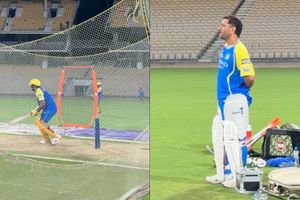 WATCH: MS Dhoni applauds CSK’s ₹14.2 crore signing during practice session ahead of IPL 2026 SportsTak
