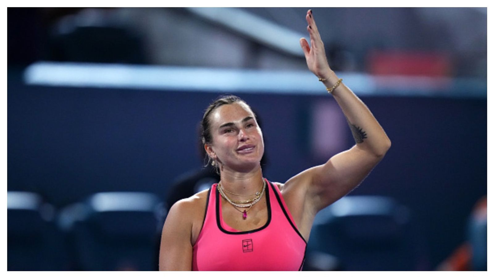 Aryna Sabalenka achieves historic milestone shared with only one American great Aryna Sabalenka in the frame (via Getty)