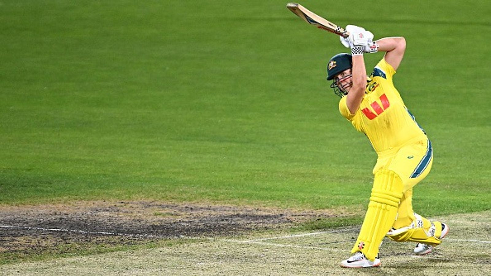 RCB batter slams 101 vs West Indies, leads Australia to dominating win to complete cleansweep Georgia Voll of Australia hits a boundary