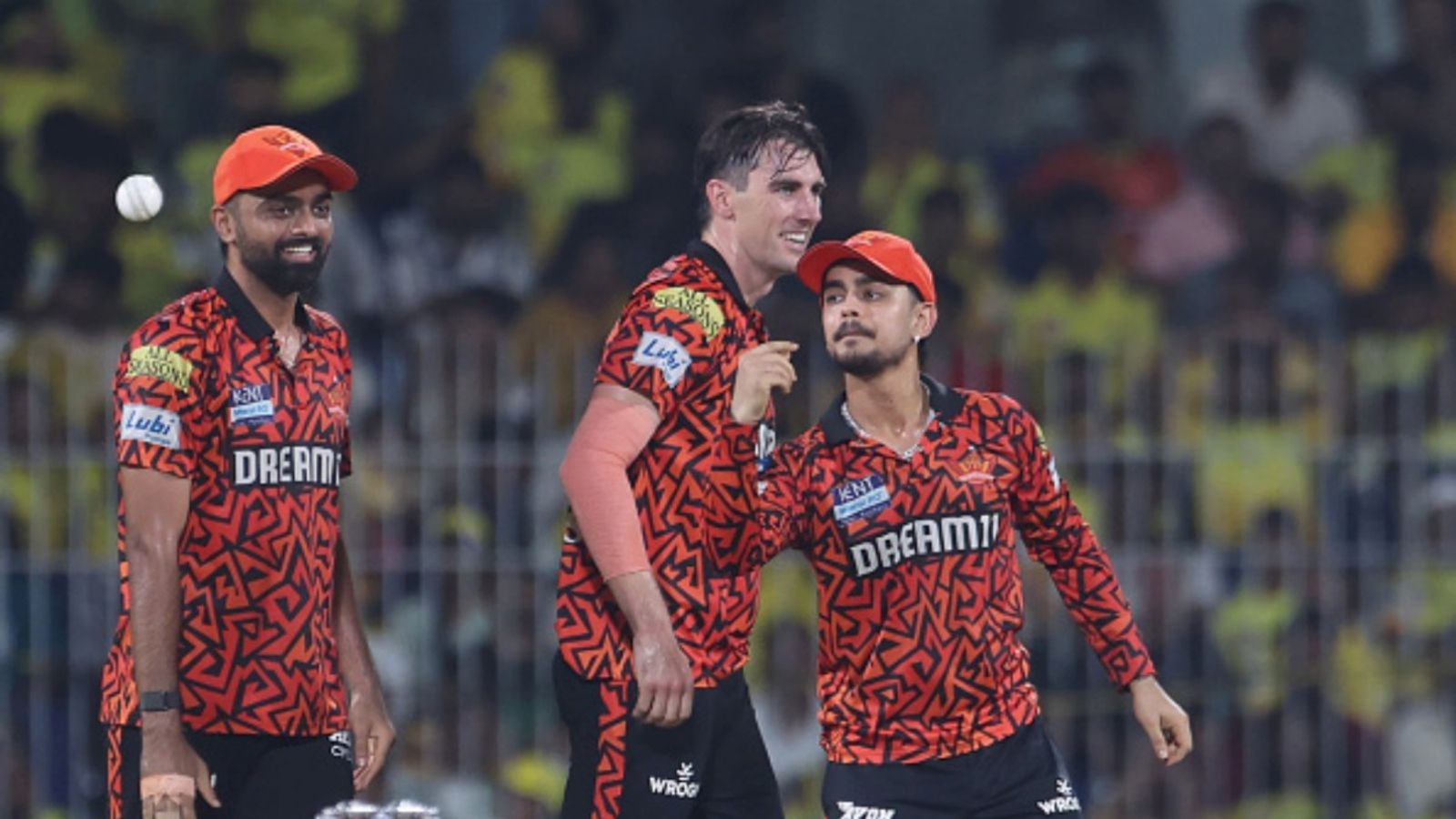 SRH skipper Pat Cummins arrives early but Ishan Kishan to attend captains' meet: Report Pat Cummins of Sunrisers Hyderabad celebrates the wicket of Ayush Mhatre of Chennai Super Kings during the 2025 IPL match at MA Chidambaram Stadium on April 25, 2025, in Chennai, India.