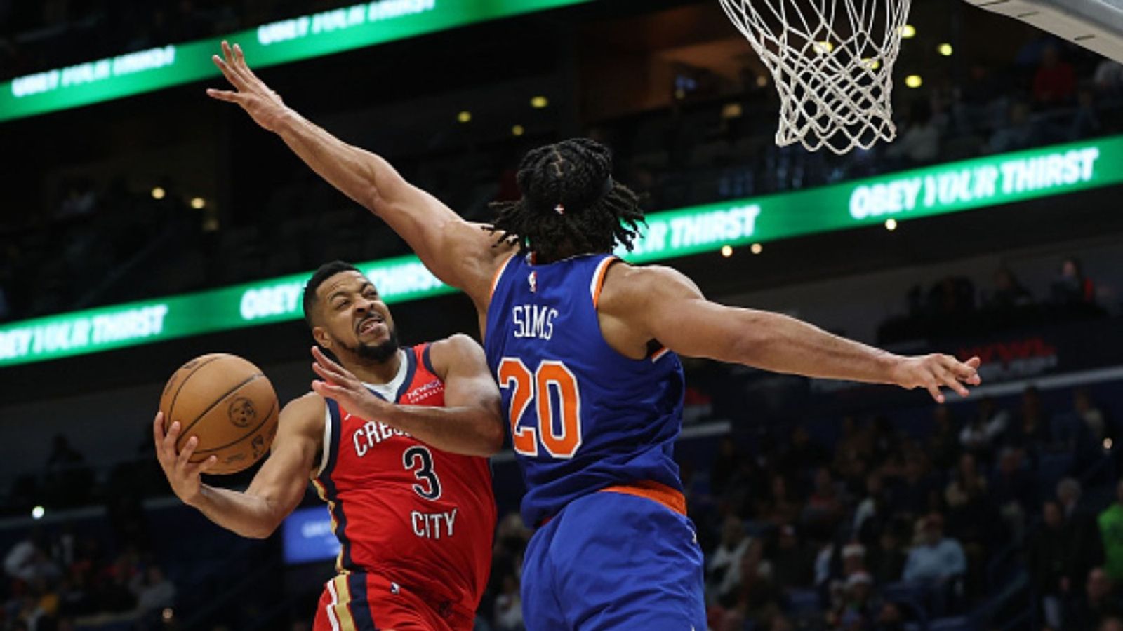 Knicks vs Pelicans schedule: Date, time, live stream, and more on NBA 2025-26 season (March 24) Knicks vs Pelicans in the frame (Image via Getty)