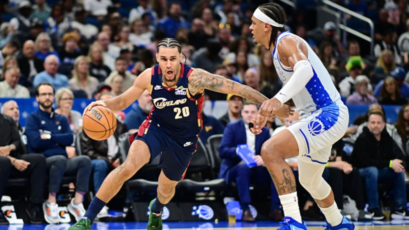 Cavaliers vs Magic schedule: Date, time, live stream, and more on NBA 2025-26 season (March 24) Cavaliers vs Magic in the frame (Image via Getty)
