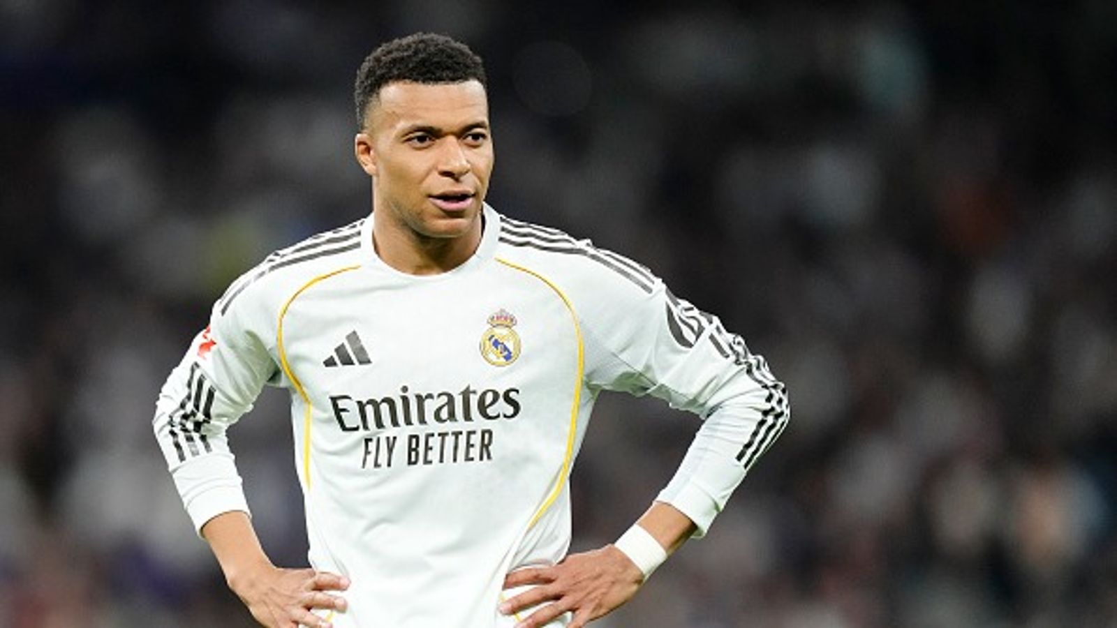 Kylian Mbappé injury setback linked to alleged Real Madrid medical error Kylian Mbappé in the frame.