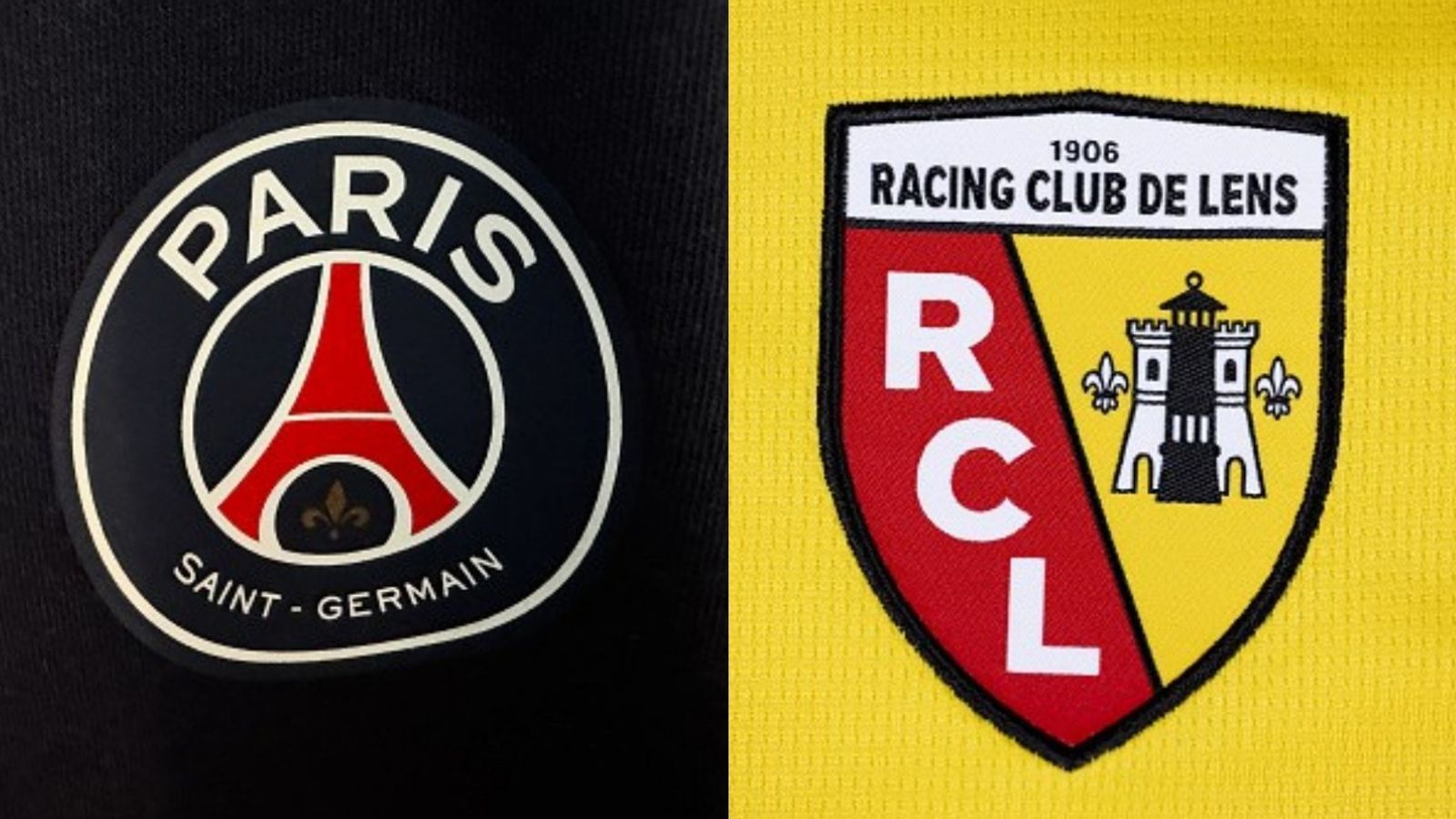 Ligue 1 postpones PSG vs Lens clash despite strong opposition ahead of UCL quarterfinals vs Liverpool Paris Saint-Germain, Lens logo in the frame (Images via Getty)