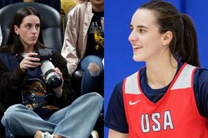 Watch: WNBA star Caitlin Clark becomes photographer during Lakers vs Pacers NBA game; clicks LeBron James & more SportsTak