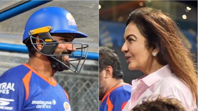 'My God, Rohit, I didn't recognise you!': MI owner Nita Ambani amazed at 5-time IPL-winning captain's transformation Rohit Sharma, Nita Ambani