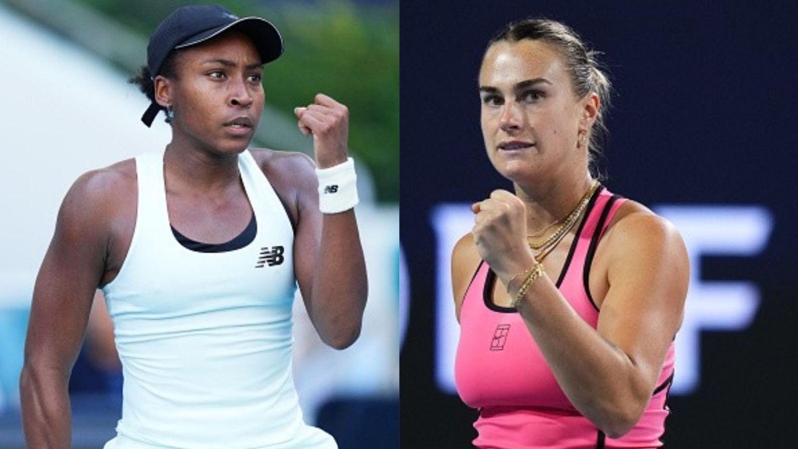Sabalenka beats Rybakina to reach Miami Open final; faces Coco Gauff for battle of title Coco Gauff, Aryna Sabalenka in the frame (Images via Getty)