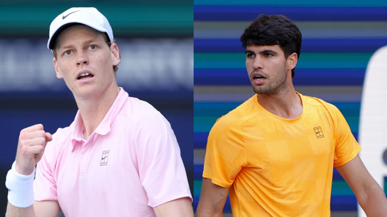 Explained: How Jannik Sinner will overtake Carlos Alcaraz to become World No. 1 again Jannik Sinner and Carlos Alcaraz in the frame (via Getty)