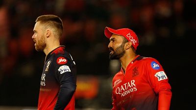Phil Salt's reaction to 'Mastermind' Dinesh Karthik's social media post on RCB's win goes viral Phil Salt, along with Dinesh Karthik (Getty)
