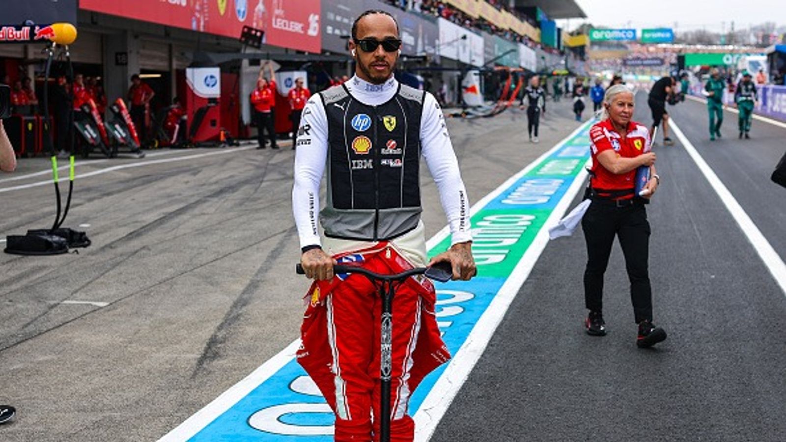 Lewis Hamilton reflects on his P6 finish in the 2026 Japanese Grand Prix Lewis Hamilton in the frame.