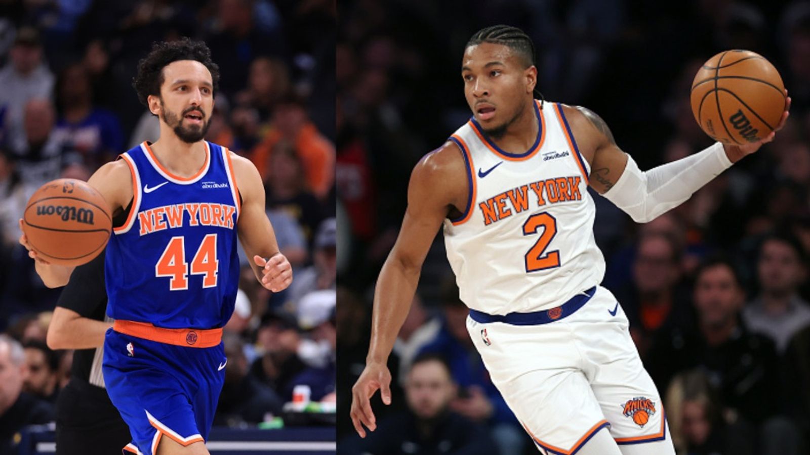 New York Knicks Injury Report: Latest on Landry Shamet and Miles McBride New York Knicks' Miles McBride and Landry Shamet in the frame (via Getty)