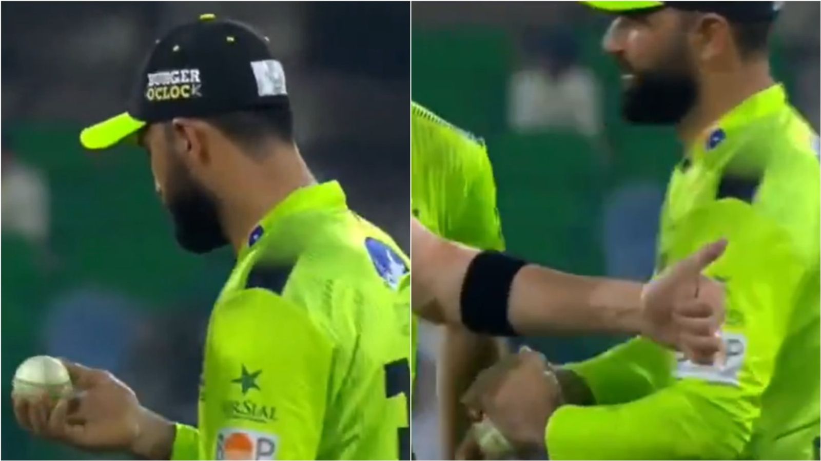 Pakistan opener Fakhar Zaman denies ball-tampering charges in PSL clash, next hearing within 48 hours Lahore Qalandars' Fakhar Zaman attempting to shine the ball before the final over against Karachi Kings in PSL 2026.