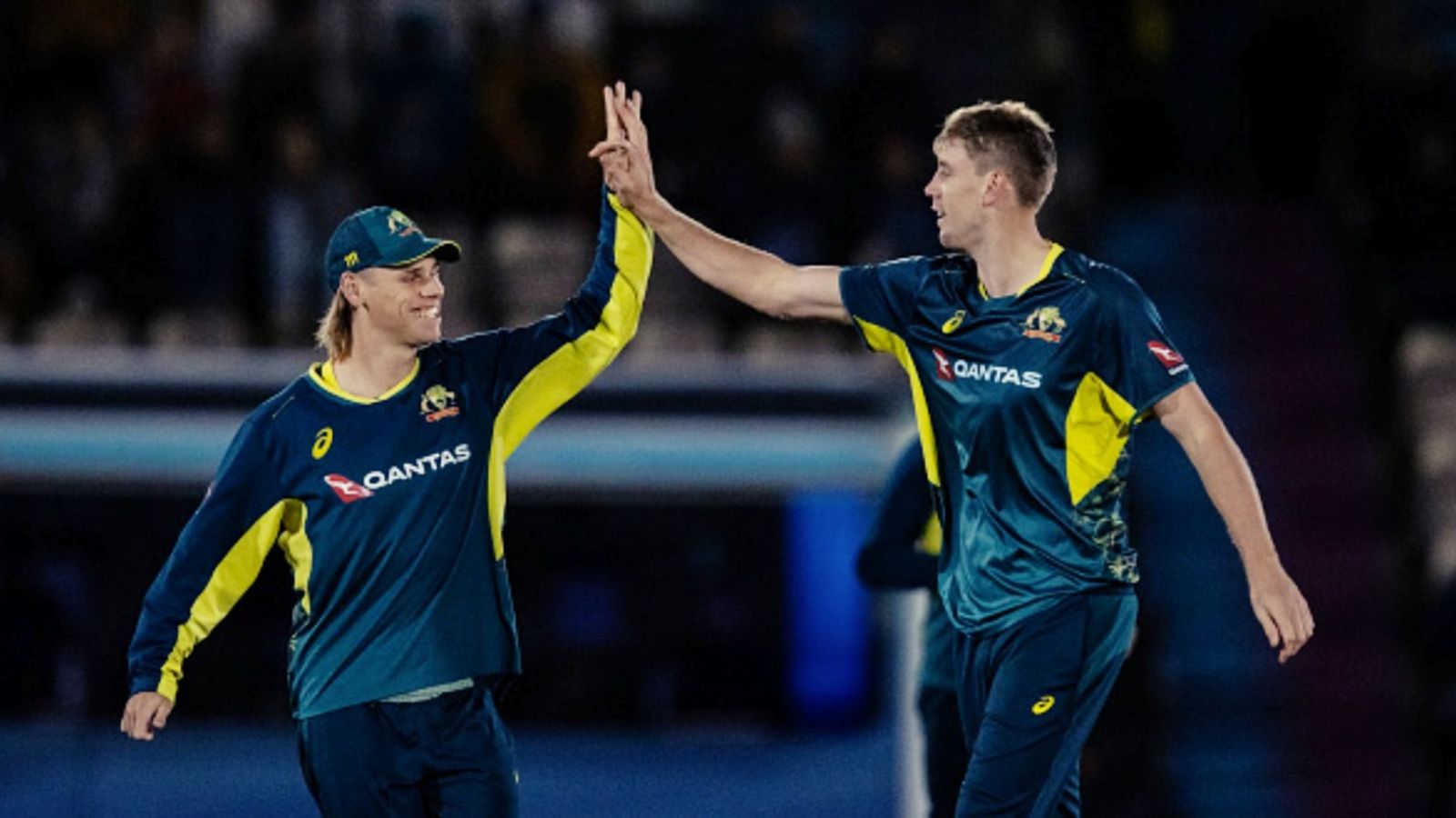 Not just Green, Cricket Australia asks this all-rounder to not bowl until April end in IPL 2026 Cameron Green of Australia celebrates with teammate Cooper Connolly after taking the wicket of Jofra Archer of England during the 1st T20I of the series at Utilita Bowl on September 11, 2024 in Southampton, England.