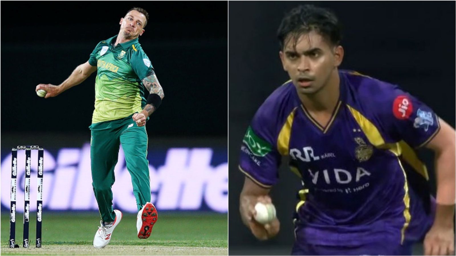 'Copying has its advantages, but...': South Africa legend Dale Steyn wants Kartik Tyagi to find his own bowling action South Africa's former pacer Dale Steyn; Kartik Tyagi on his KKR debut against MI in IPL 2026.