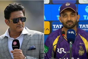 'Need to use their resources better': Kumble slams Rahane's KKR for making this mistake in powerplay overs vs MI SportsTak