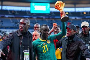 Watch: Senegal parade AFCON trophy ahead of game amid CAF ruling SportsTak