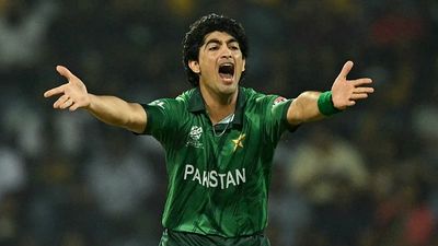 Pakistan's Naseem Shah slapped with hefty PKR 20 million fine for controversial social media post Pakistan's Naseem Shah in this frame. (Getty)