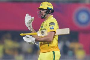 Jamie Overton breaks MS Dhoni's CSK record with rescue act amid collapse with crucial 43-run knock SportsTak