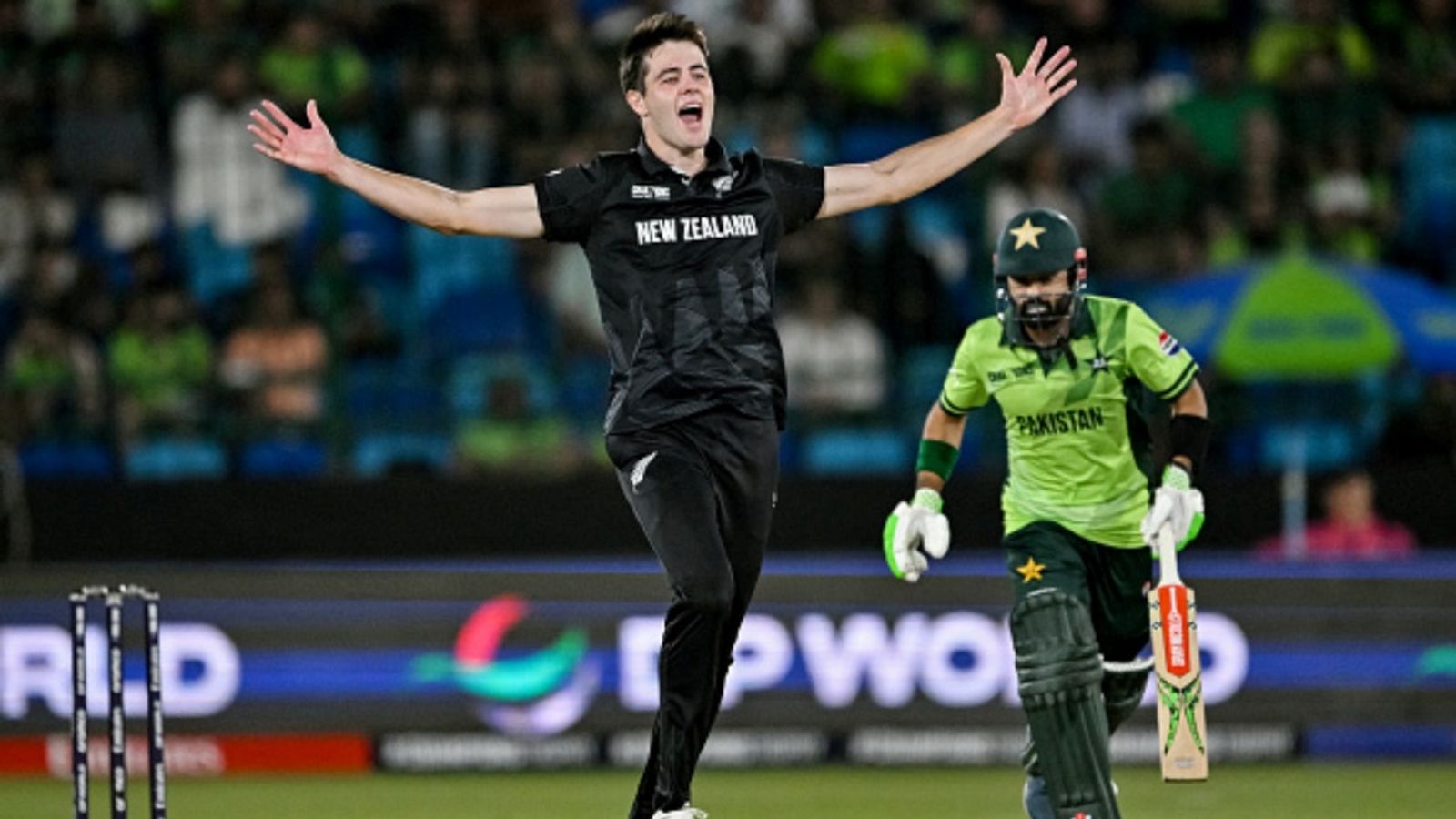 New Zealand announce T20I and ODI squads for Bangladesh tour, 3 star pacers return after injury New Zealand's Will O'Rourke (L) appeals for lbw against Pakistan's Mohammad Rizwan during the ICC Champions Trophy match at the National Stadium, Karachi on February 19, 2025.